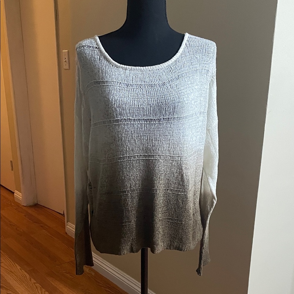 Cozy Casual Gradient Knit Sweater